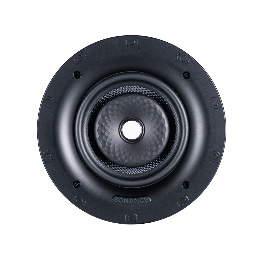 VX66R TL 6" ROUND IN-CEILING THIN-LINE SPEAKER W/ WHITE MICRO TRIM GRILLE (1 PAIR)