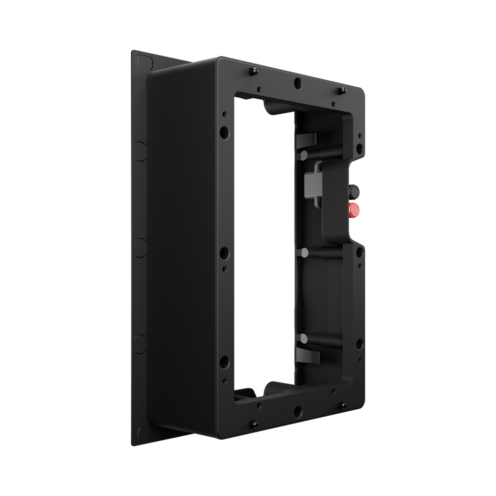 VX 6" RECTANGLE FLEX FRAME AND PLUG (GRILLE NOT INCLUDED) (1 PAIR)