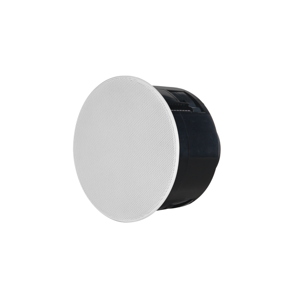 VX46R SST 4" ROUND SINGLE STEREO SPEAKER W/ WHITE MICRO TRIM GRILLE (1 EACH)