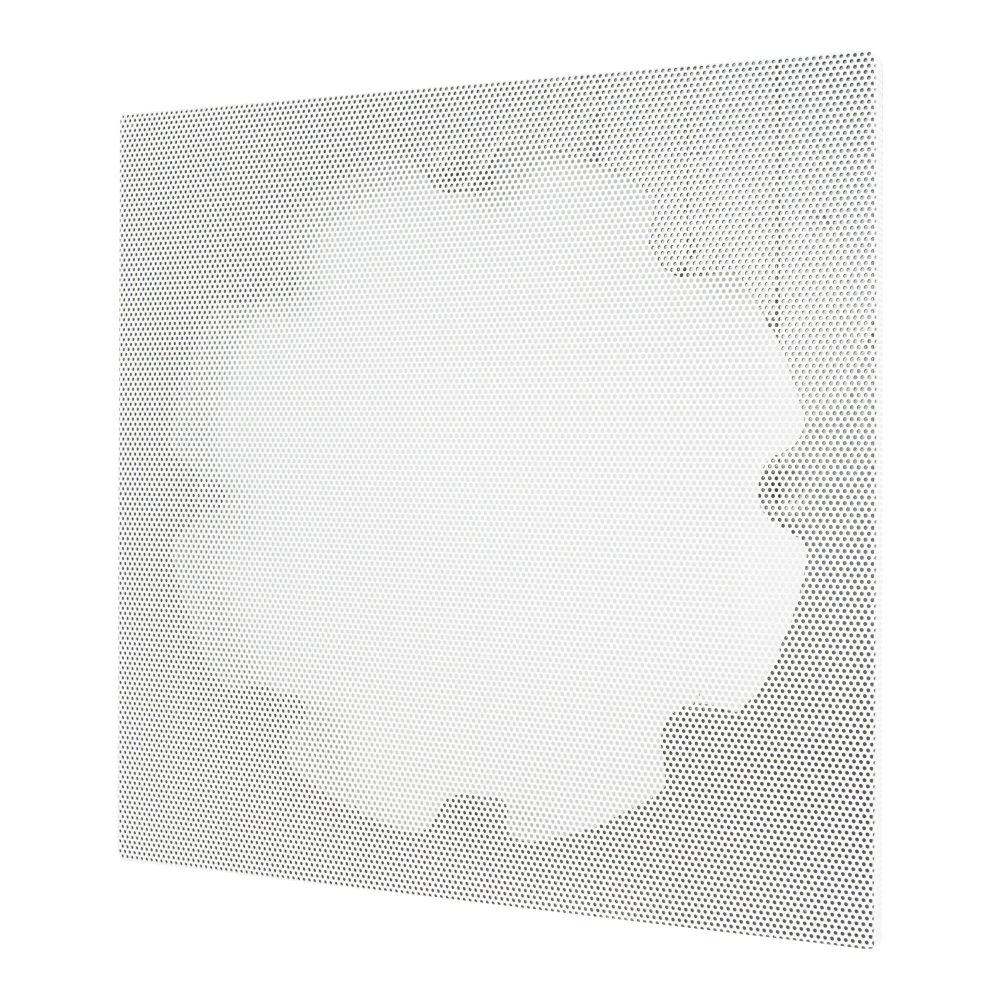 VXQ 8" SQUARE ADAPTER W/ TRIMLESS  XPC GRILLE (1 EACH)