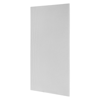 VX 8" RECTANGLE TRIMLESS GRILLE FOR 8" VX IN-WALL (1 PAIR)