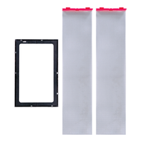 SMALL RECTANGLE FLEX BRACKET (5 PAIR PER BOX)