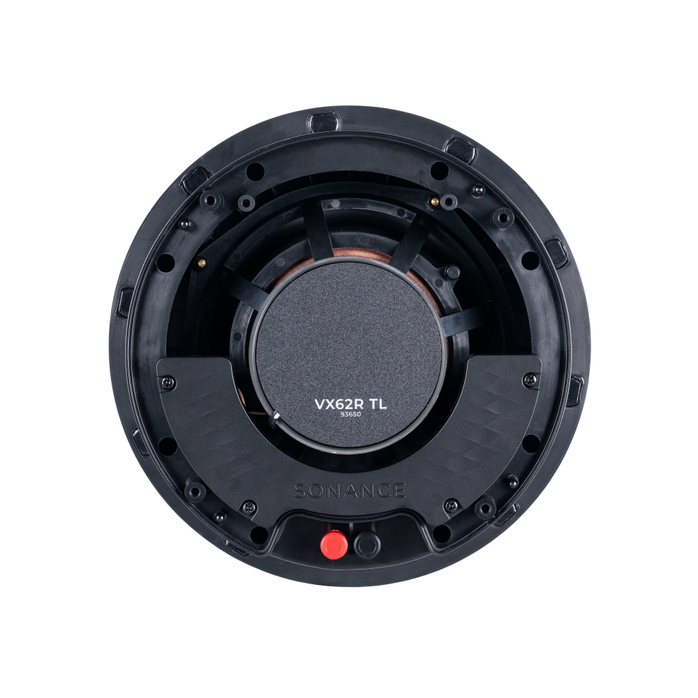 VX62R TL 6" ROUND IN-CEILING THIN-LINE SPEAKER W/ WHITE MICRO TRIM GRILLE (1 PAIR)