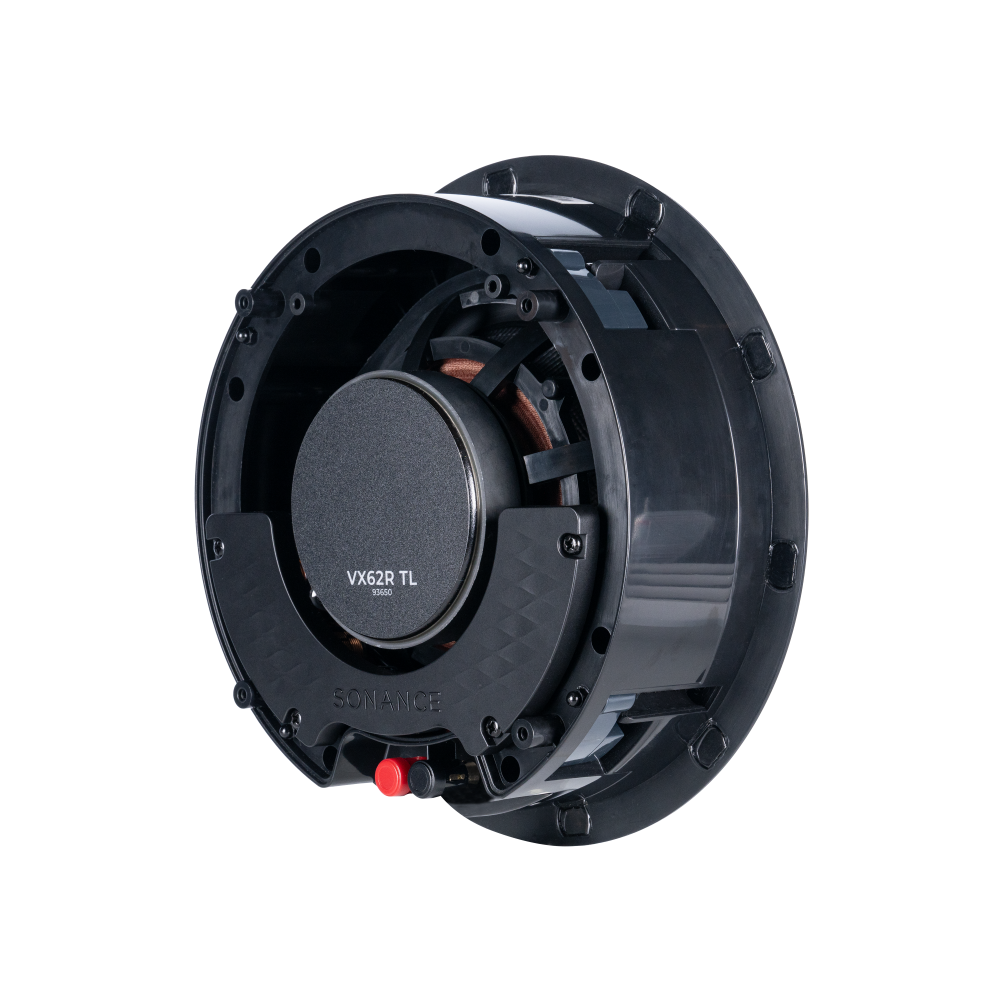 VX62R TL 6" ROUND IN-CEILING THIN-LINE SPEAKER W/ WHITE MICRO TRIM GRILLE (1 PAIR)