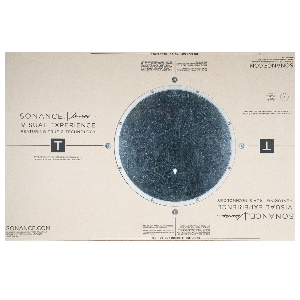 TRUFIG PLATFORM FOR VX-VXQ 8" ROUND 5/8" GYPSUM BOARD