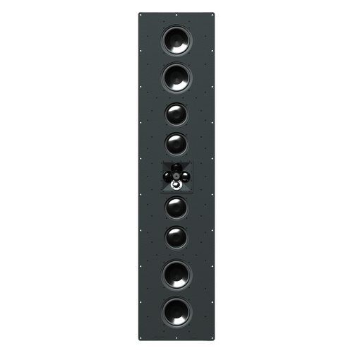 BE812 MKII | 3-WAY, (4) 8", (4) 6.5", 1" X (4) HF ARRAY,  LCR IN-WALL SPEAKER (GRILLE SOLD SEPARATELY)