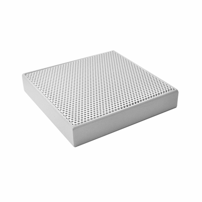 SA4-S-SS-TRIM | 4" SQUARE MICROPERF SOLID SURFACE, .5" DEPTH