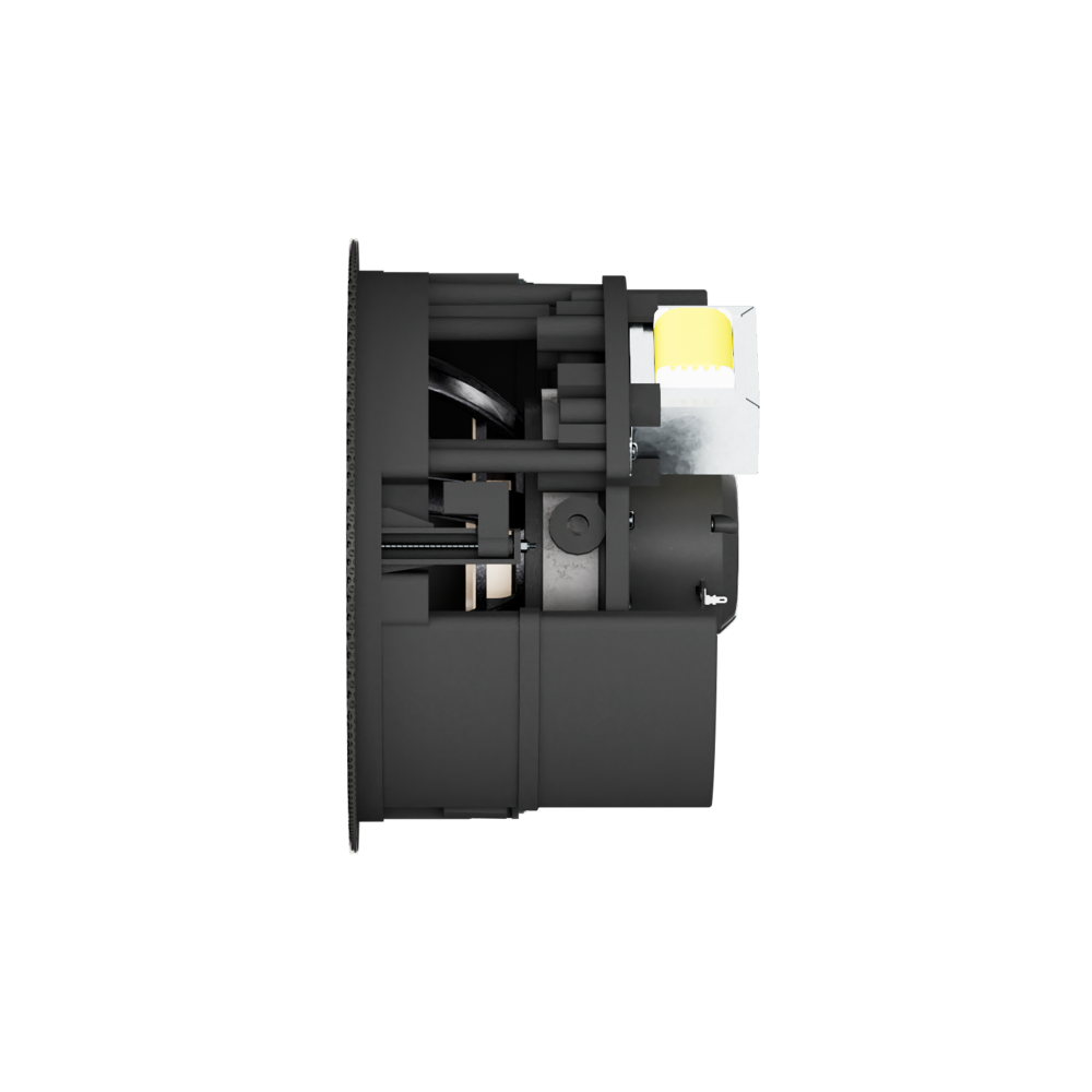 PS-C85RTBF PROFESSIONAL SERIES HIGH OUTPUT VARIABLE DISPERSION IN-CEILING LOUDSPEAKER BAFFLE WITH TRIMLESS WHITE ROUND GRILLE, REQUIRES COMPATIBLE BACK BOX (1 EACH)