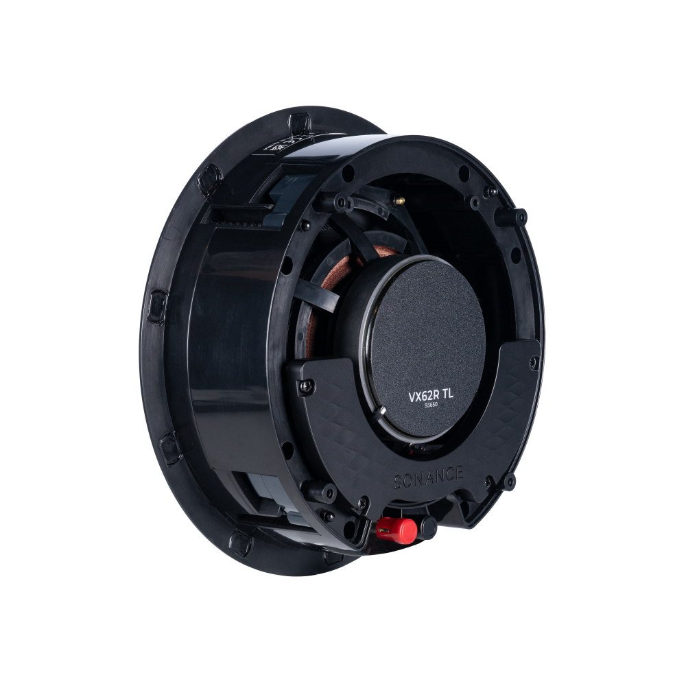 VX62R TL 6" ROUND IN-CEILING THIN-LINE SPEAKER W/ WHITE MICRO TRIM GRILLE (1 PAIR)