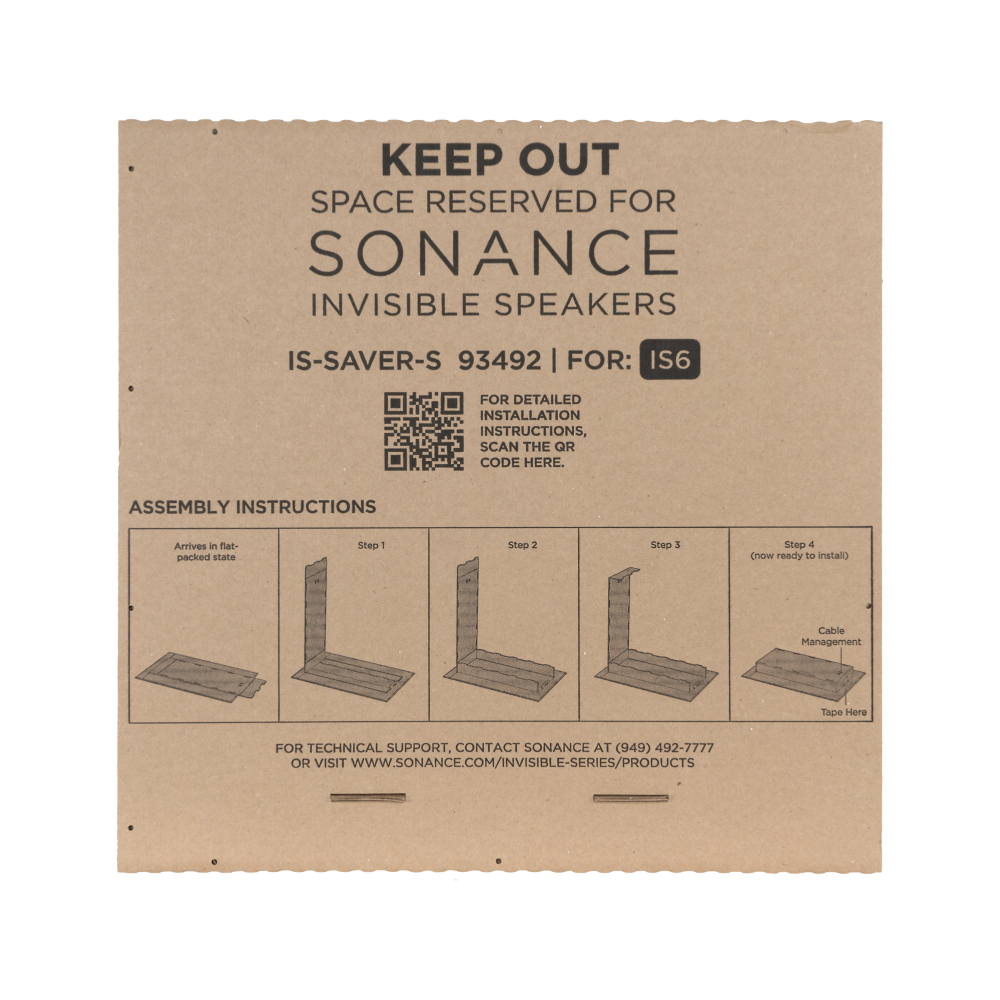 SMALL IS SPACE SAVER (IS6) (4-PACK)