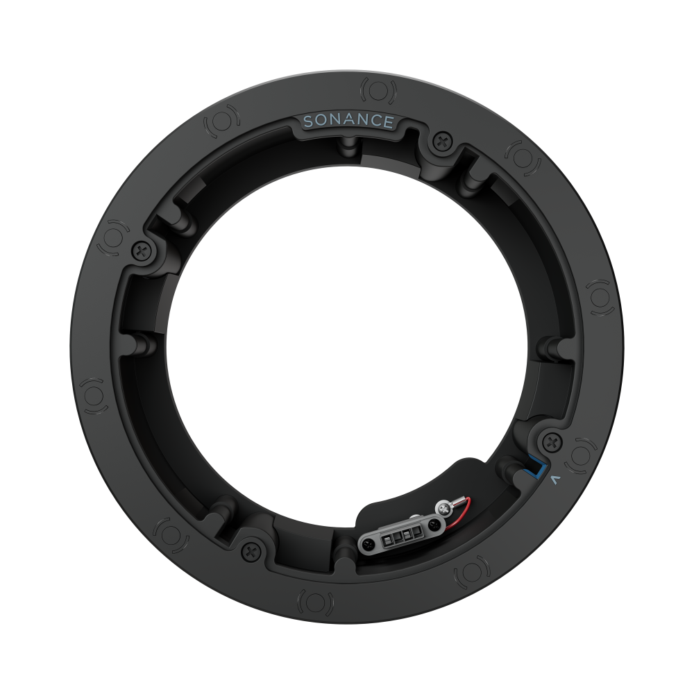 VX 6" ROUND FLEX FRAME AND PLUG (GRILLE NOT INCLUDED) (1 PAIR)