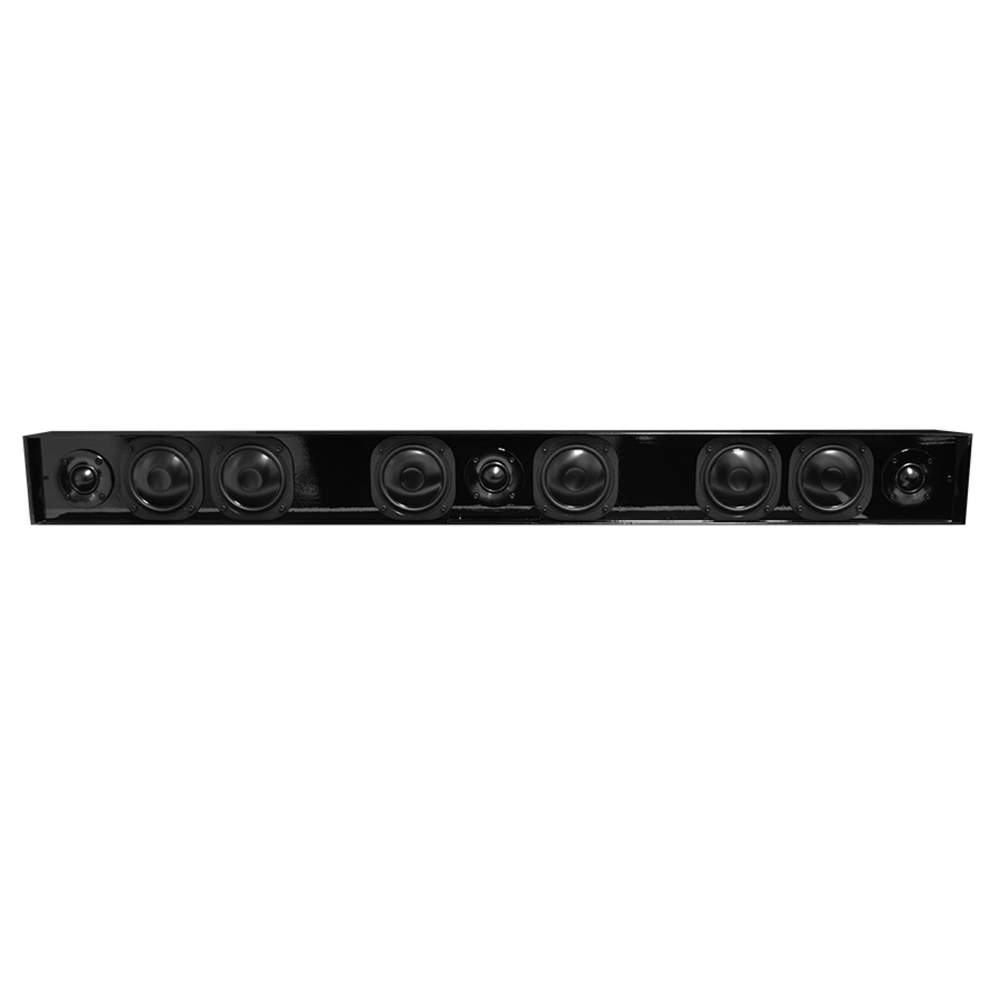 SPL3-LCR-75 | 3" LCR, 65 7/8" FIXED WIDTH SOUNDBAR FOR 75" TV (NO MARINE OR CUSTOM COLOR AVAILABLE)
