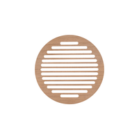 3" ROUND WOOD GRILLE ASSEMBLY FOR SA63