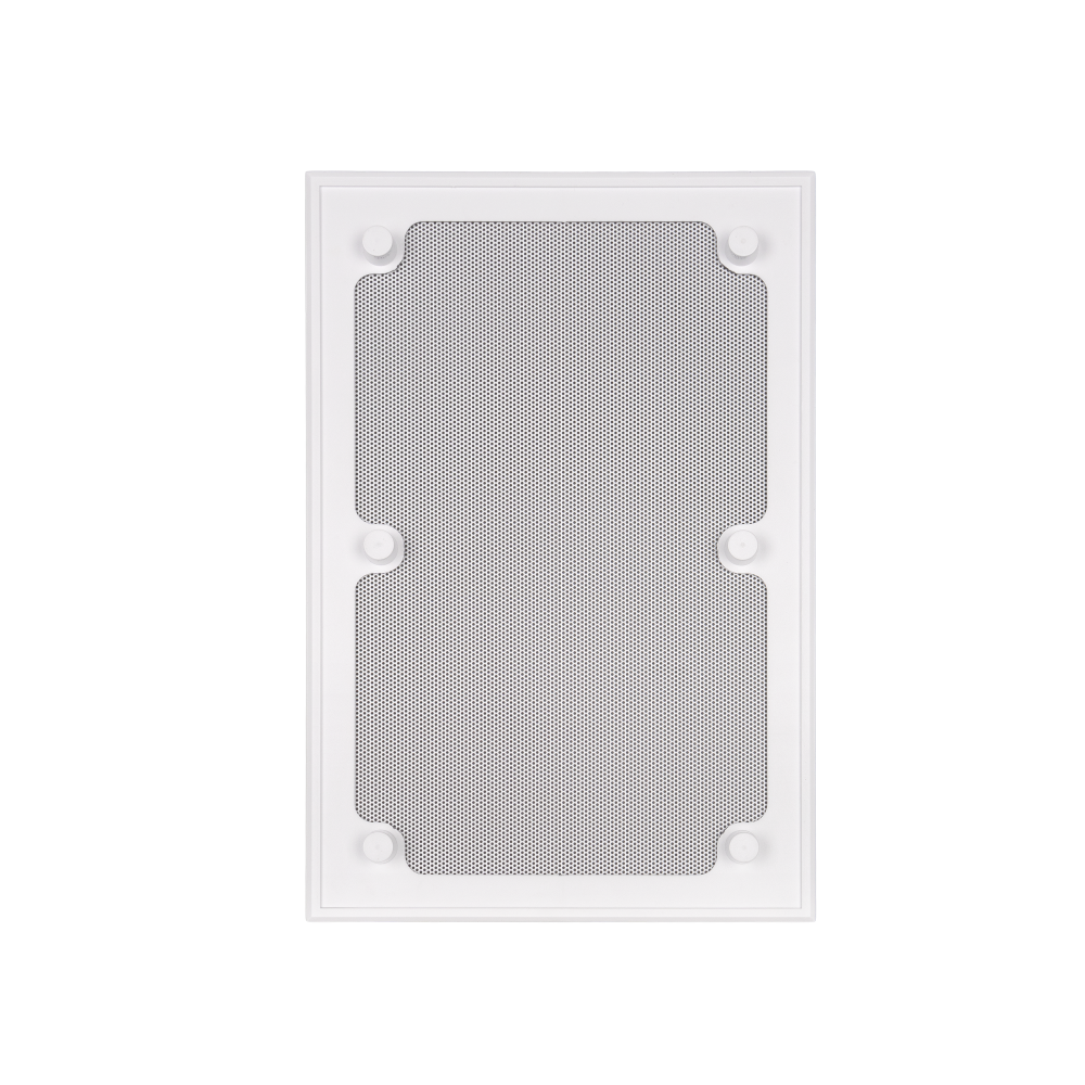 6" RECTANGLE REPLACEMENT XPC MICRO TRIM GRILLE FOR VXXT AND VXQ 6" IN-WALL - WHITE (1 PAIR)