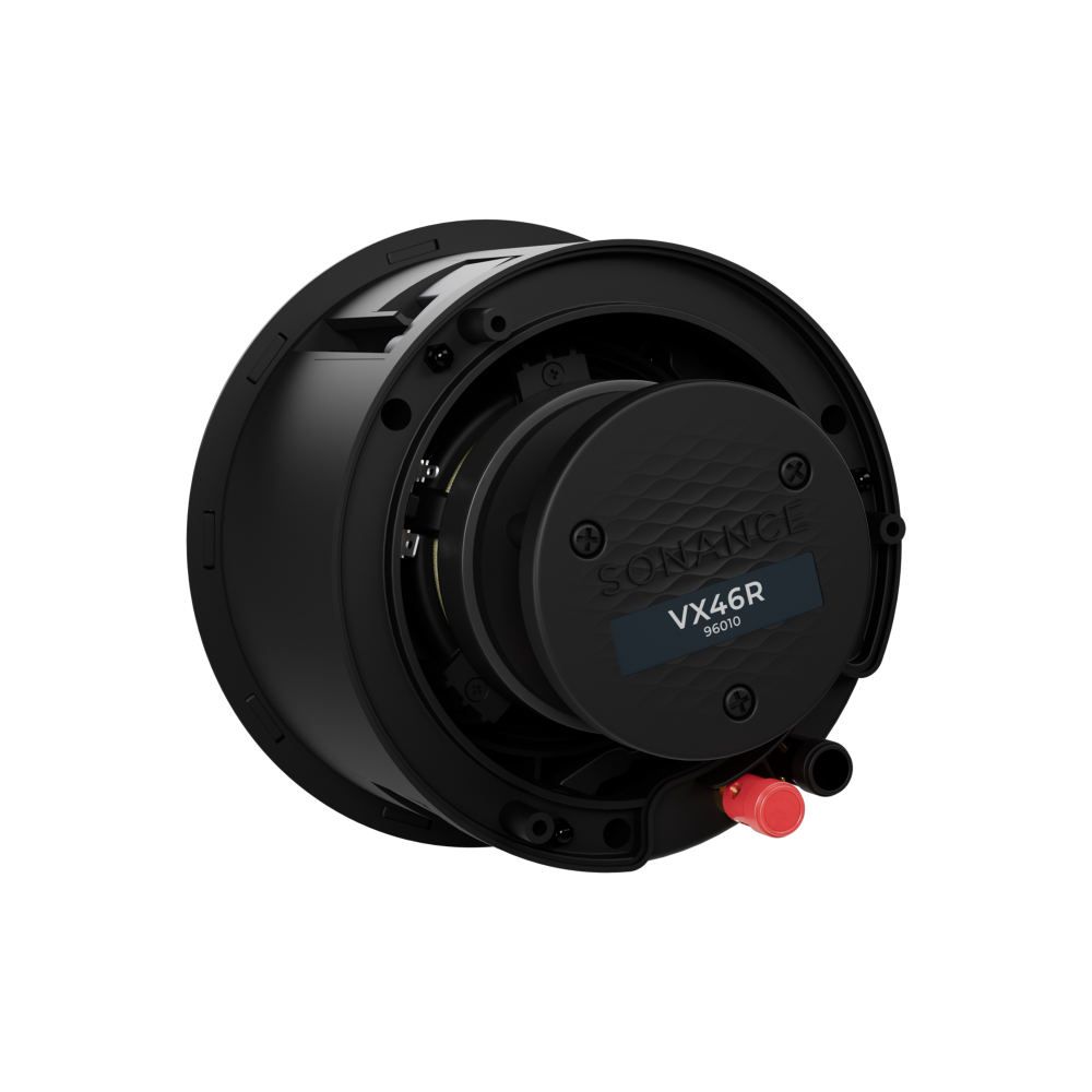 VX46R 4" ROUND IN-CEILING SPEAKER W/ WHITE MICRO TRIM GRILLE (1 PAIR)