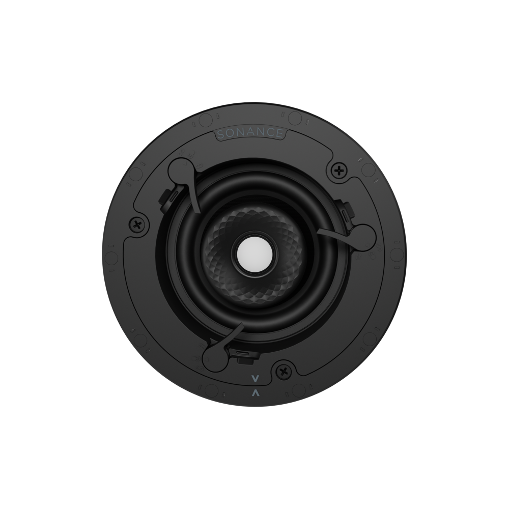 VX46R 4" ROUND IN-CEILING SPEAKER W/ WHITE MICRO TRIM GRILLE (1 PAIR)