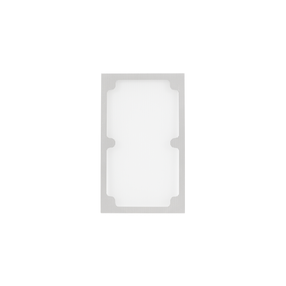 VXQ 4" RECTANGLE XPC TRIMLESS GRILLE FOR 4" IN-WALL (1 EACH)