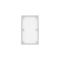 VXQ 4" RECTANGLE XPC TRIMLESS GRILLE FOR 4" IN-WALL (1 EACH)