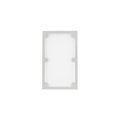 VXQ 4" RECTANGLE XPC TRIMLESS GRILLE FOR 4" IN-WALL (1 EACH)