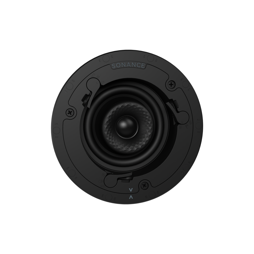 VX42R 4" ROUND IN-CEILING SPEAKER W/ WHITE MICRO TRIM GRILLE (1 PAIR)