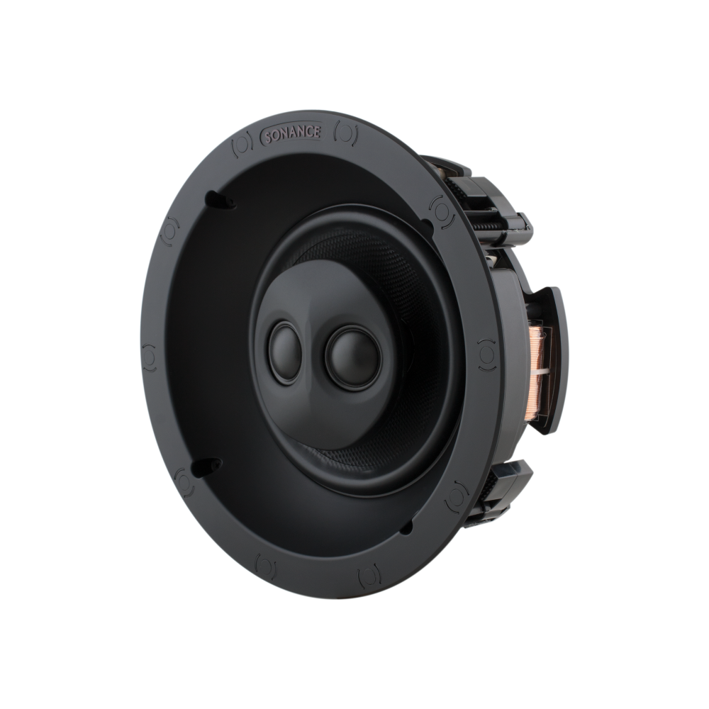 VP62R SST/SUR TL MEDIUM ROUND THIN-LINE SINGLE STEREO OR SURROUND SPEAKER (1 EACH)