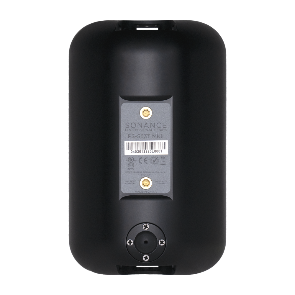 PRO SERIES PS-S53T MKII 5.25" SURFACE MOUNT SPEAKER BLACK (1 EACH)