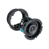 VX62R SST 6" ROUND SINGLE STEREO SPEAKER W/ WHITE MICRO TRIM GRILLE (1 EACH)