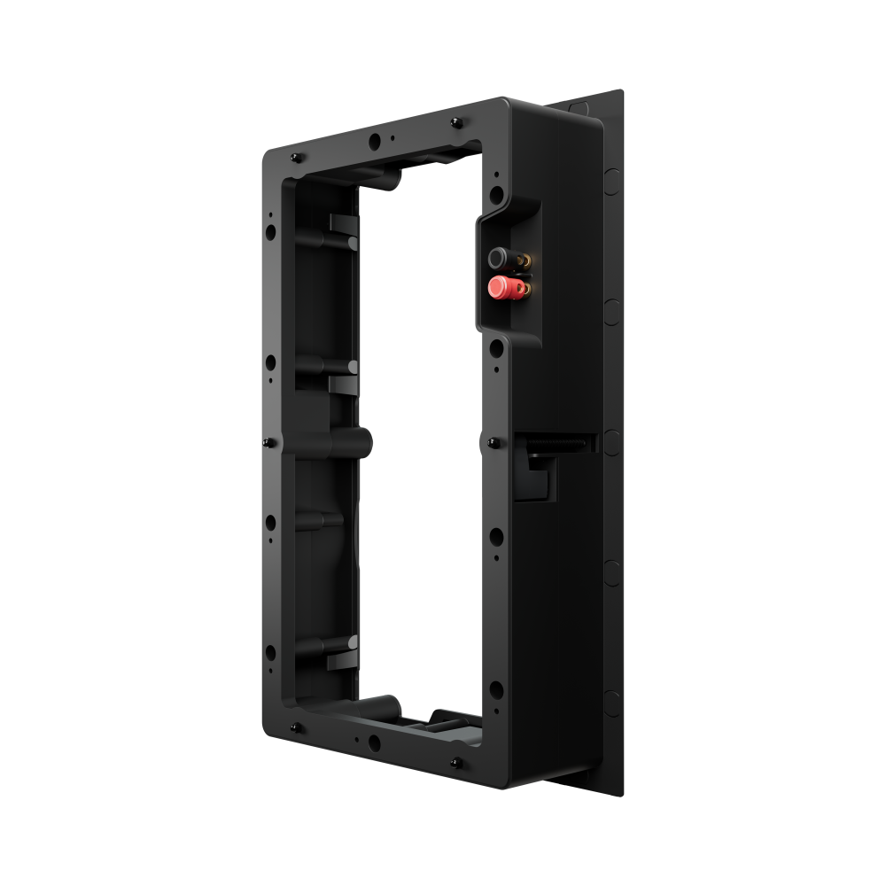 VX 8" RECTANGLE FLEX FRAME AND PLUG (GRILLE NOT INCLUDED) (1 PAIR)