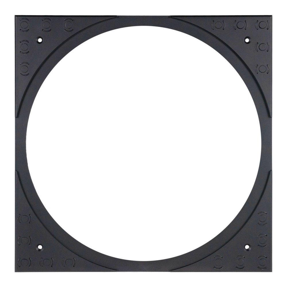 VX 8" SQUARE ADAPTER W/ MICRO TRIM GRILLE (1 PAIR)
