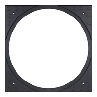 VX 8" SQUARE ADAPTER W/ MICRO TRIM GRILLE (1 PAIR)
