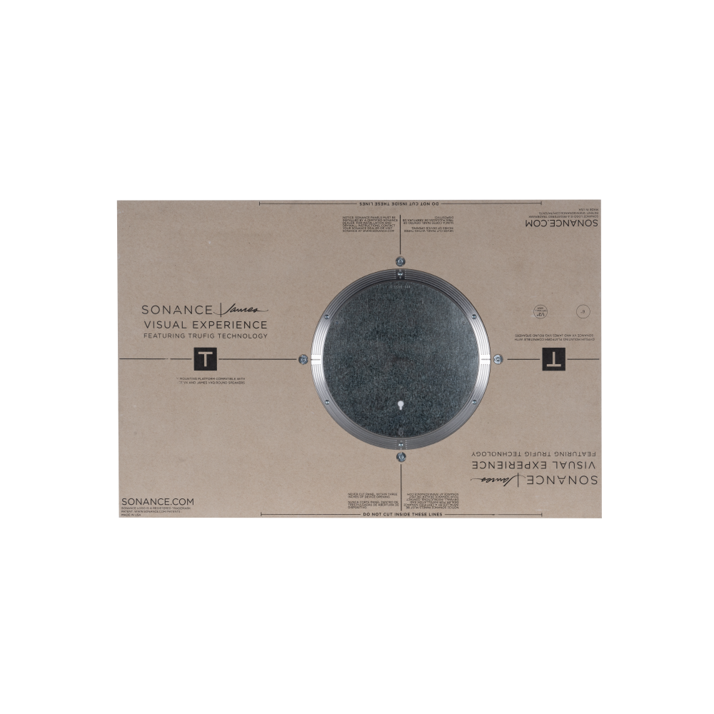TRUFIG PLATFORM FOR VX-VXQ 6" ROUND 1/2" GYPSUM BOARD