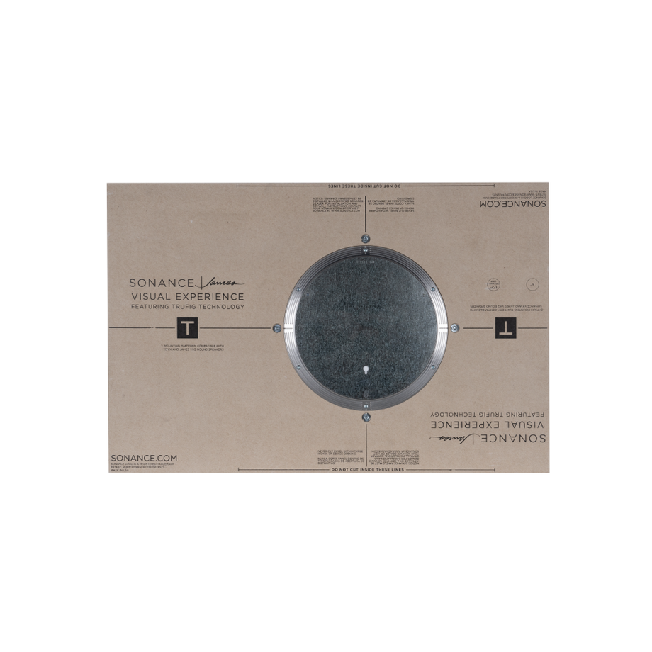 TRUFIG PLATFORM FOR VX-VXQ 6" ROUND 1/2" GYPSUM BOARD