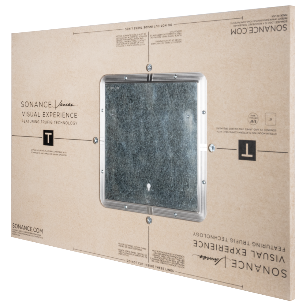 TRUFIG PLATFORM FOR VX-VXQ 6" SQUARE 5/8" GYPSUM BOARD