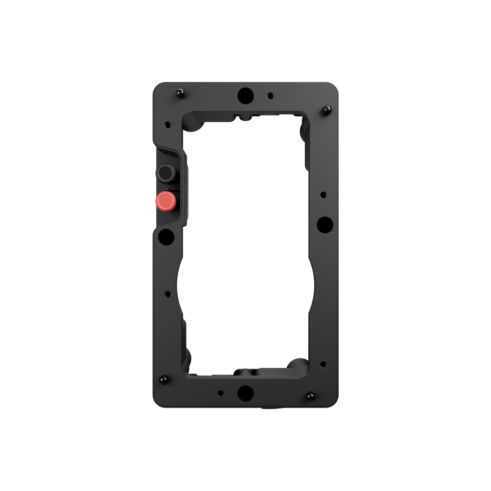 VX 4" RECTANGLE FLEX FRAME AND PLUG (GRILLE NOT INCLUDED) (1 PAIR)