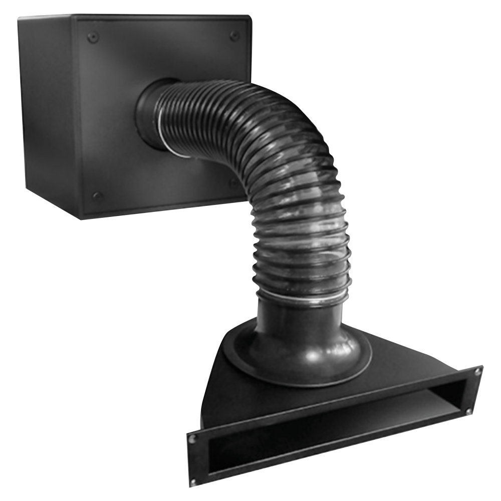 PP12-M KIT | PASSIVE 12" POWERPIPE, ALUM. CAB. SINGLE HOSE (MARINE)