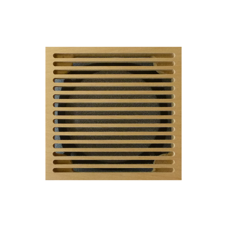 4" SQUARE WOOD GRILLE ASSEMBLY FOR SA63