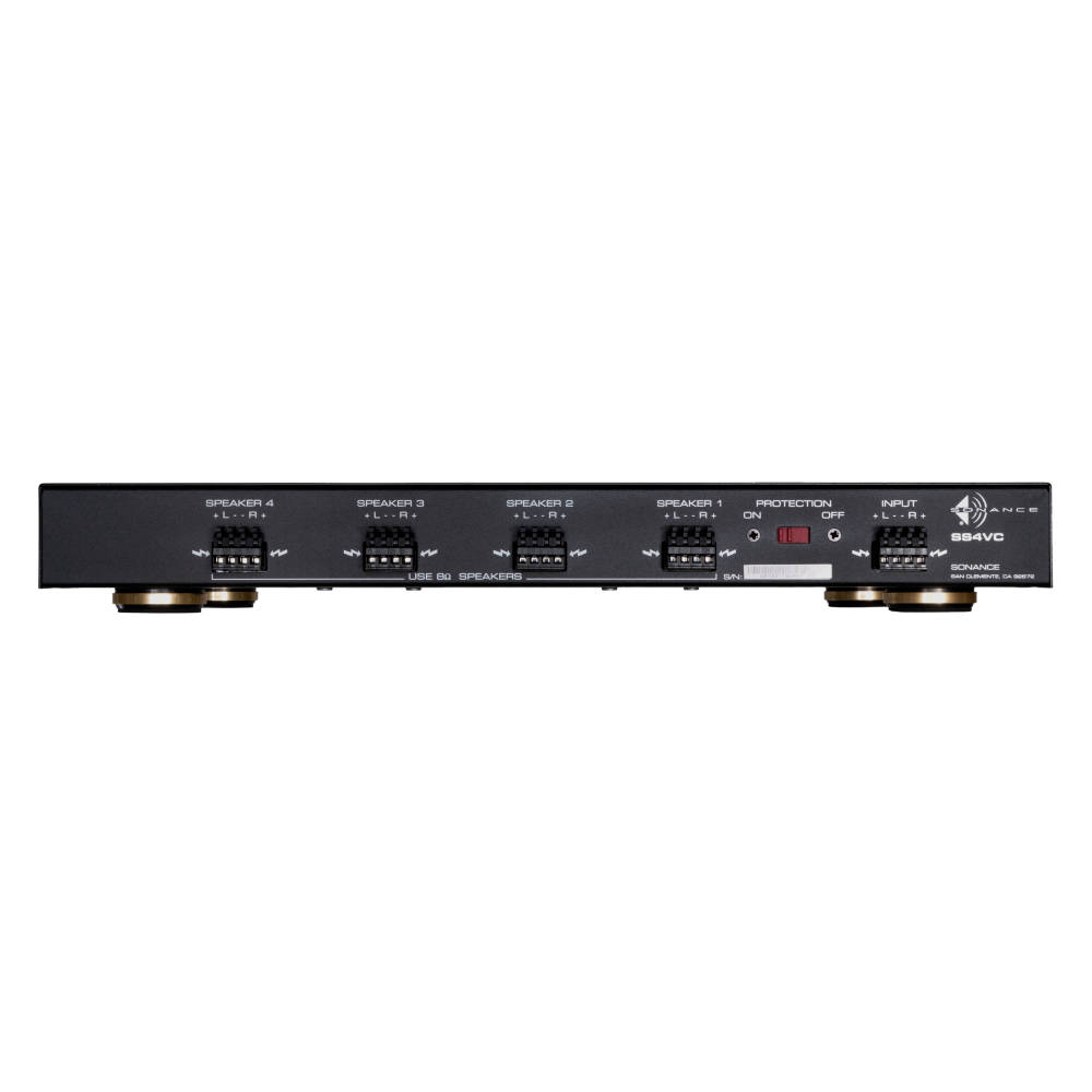 SS4VC 4 ZONE SPEAKER SELECTOR WITH VOLUME CONTROL (1 EACH)