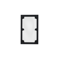 VXQ 4" RECTANGLE XPC TRIMLESS GRILLE FOR 4" IN-WALL (1 EACH)