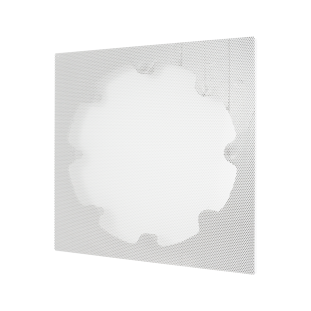 VXQ 6" SQUARE ADAPTER W/ TRIMLESS XPC GRILLE (1 EACH)