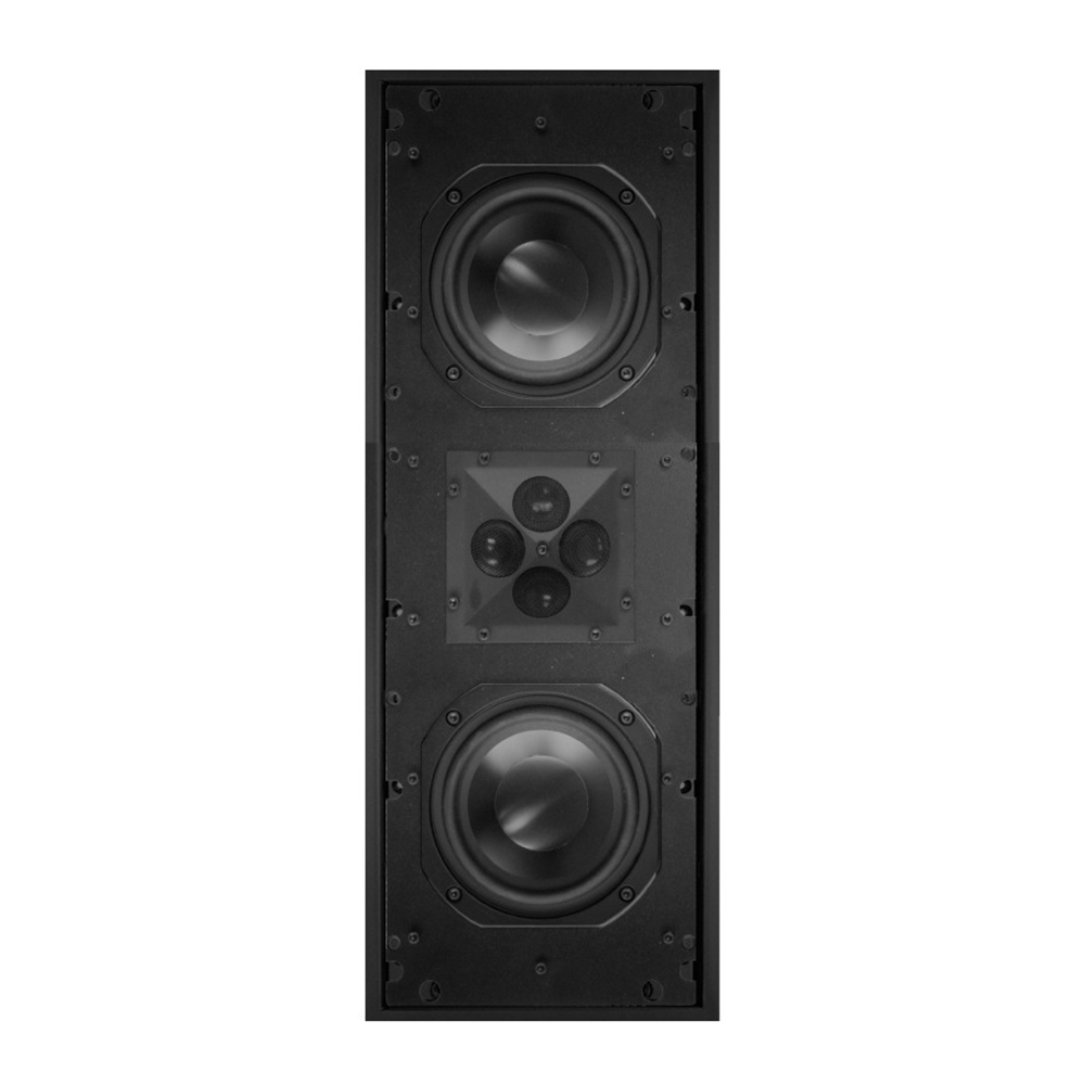 QX530 KIT | 2-WAY, DUAL 5.25", QUAD TWEETER ARRAY, LCR IN-WALL SPEAKER