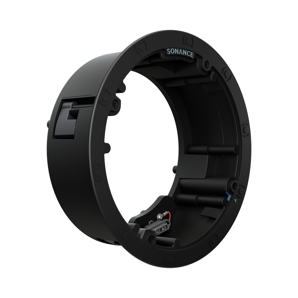 VX 6" ROUND FLEX FRAME AND PLUG (GRILLE NOT INCLUDED) (1 PAIR)