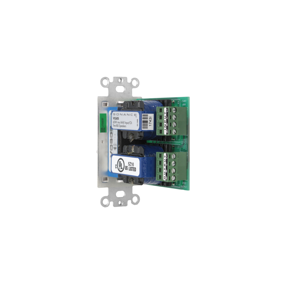 VC60S 60 WATT SLIDER VOLUME CONTROL WHITE (BOXED)