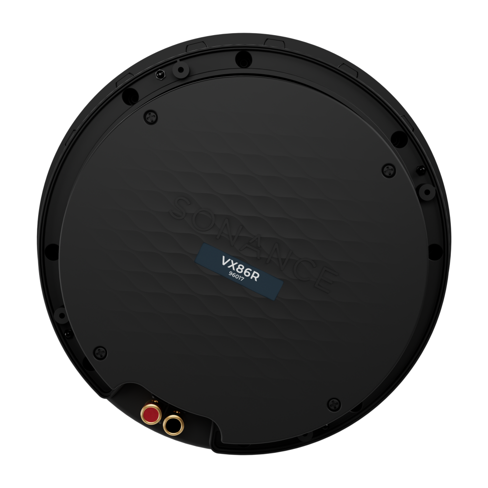 VX86R 8" ROUND IN-CEILING SPEAKER W/ WHITE MICRO TRIM GRILLE (1 PAIR)