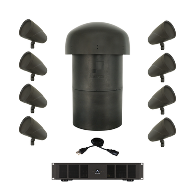 LS6T SAT/LS15T SUB - 8.1 LANDSCAPE SYSTEM W/ SONAMP DSP 2-750 MKIII (KIT)