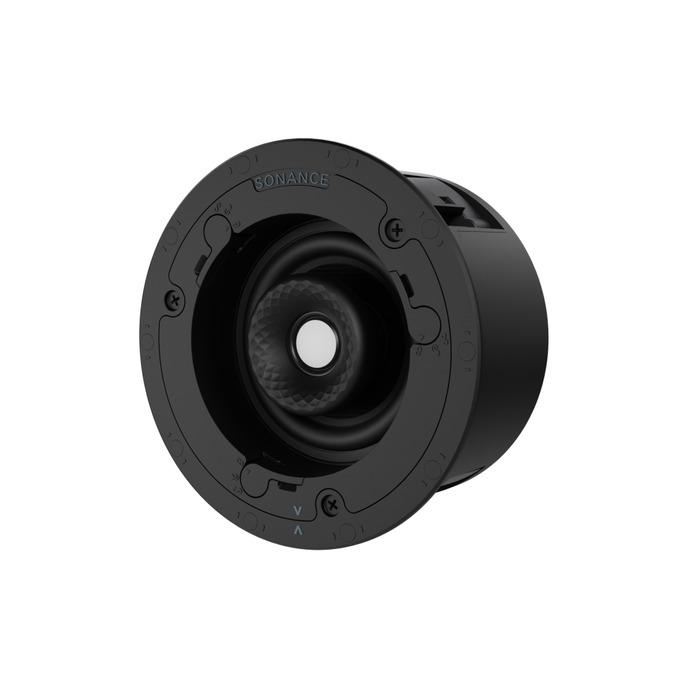 VX46R 4" ROUND IN-CEILING SPEAKER W/ WHITE MICRO TRIM GRILLE (1 PAIR)