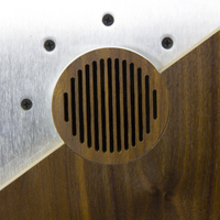 SA4-R-SS-TRIM | 4" ROUND MICROPERF  SOLID SURFACE, .5" DEPTH