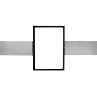 SMALL RECTANGLE FLEX BRACKET (5 PAIR PER BOX)