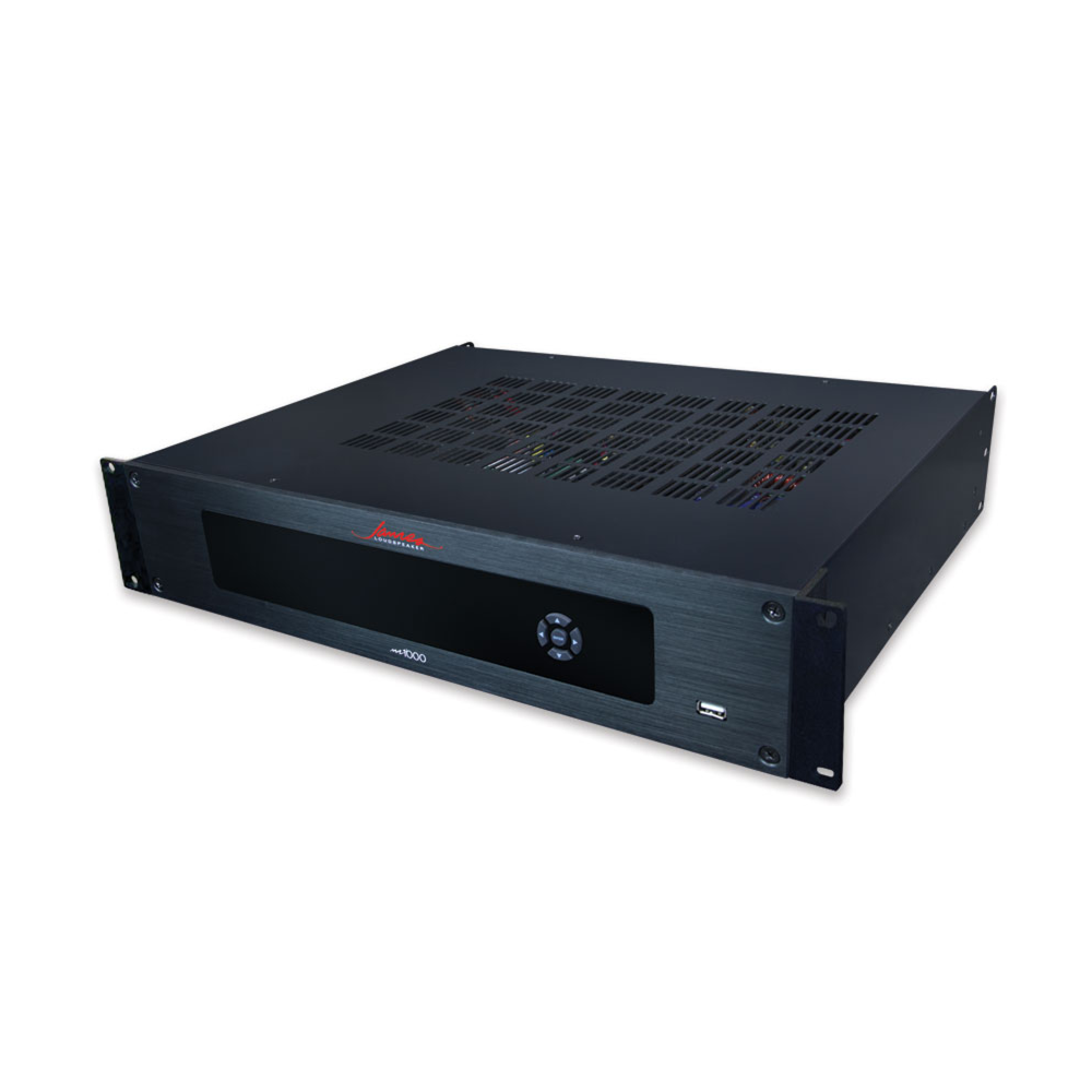 M1000 | JAMES MONO SUBWOOFER AMPLIFIER W/DSP - 2U, 1000W OUTPUT