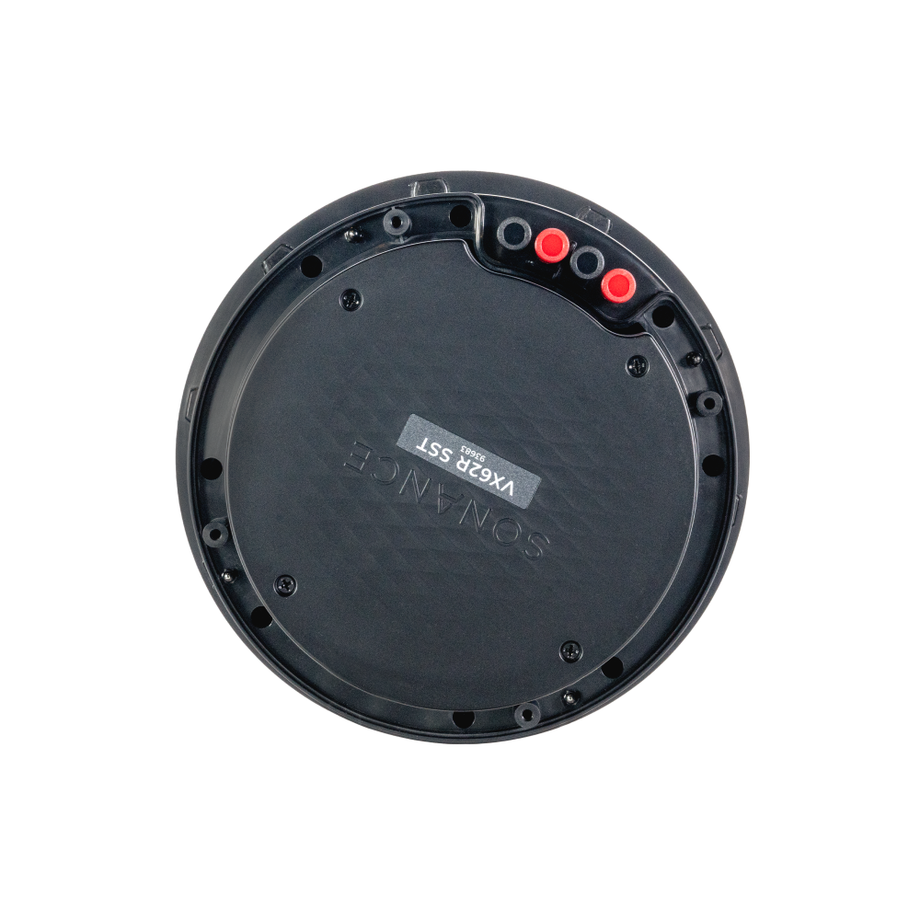 VX62R SST 6" ROUND SINGLE STEREO SPEAKER W/ WHITE MICRO TRIM GRILLE (1 EACH)