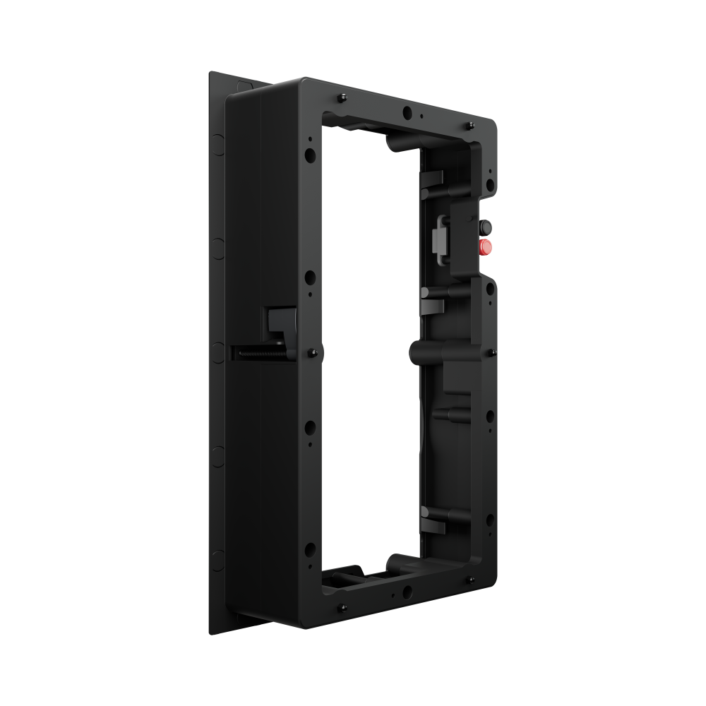 VX 8" RECTANGLE FLEX FRAME AND PLUG (GRILLE NOT INCLUDED) (1 PAIR)